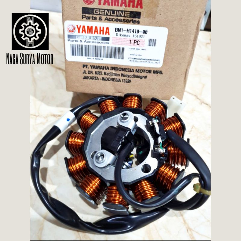 Spull spul stator assy Yamaha Mio M3 Fino Grande BN1-H1410-00 ORI YGP
