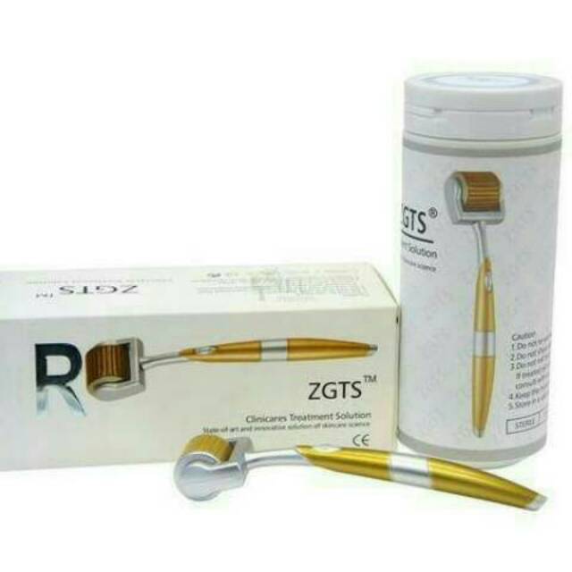 DERMAROLLER ZGTS TITANIUM 192 NEEDLES GOLD