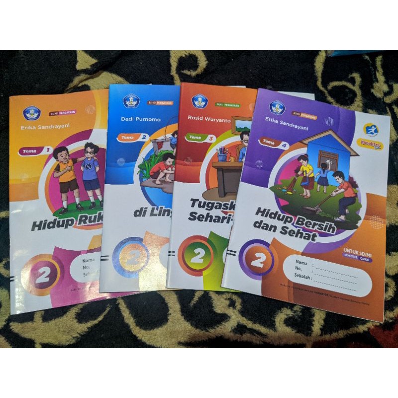 Buku Latihan Soal LKS Tematik Mandiri Kelas 2 Semester Ganjil