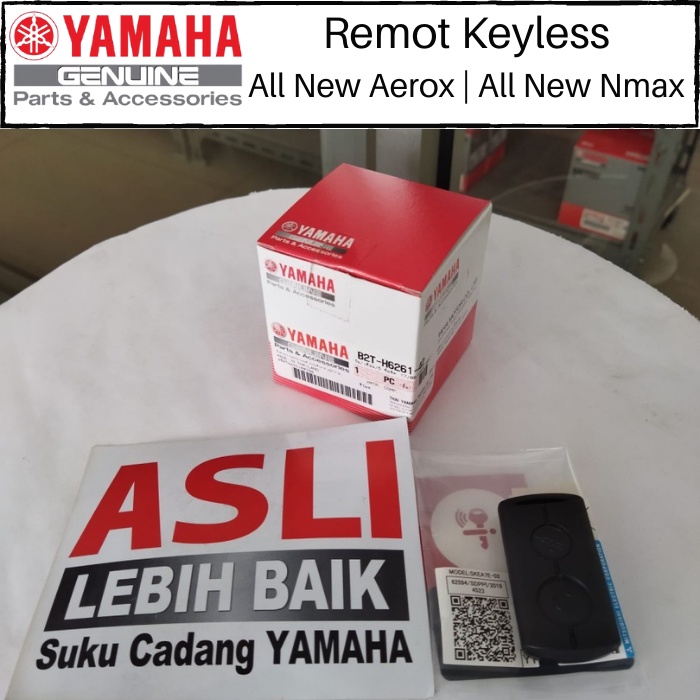 Remot Keyless Yamaha Aerox | Xmax | Lexi | FreeGo Original