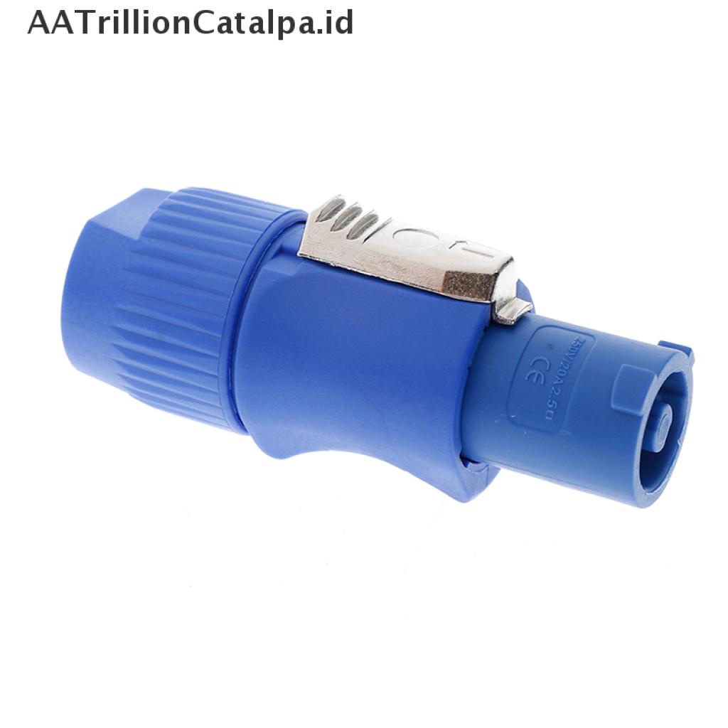 10 Pcs NAC3FCA Speakon Plug 3 PIN Male Powercon Konektor 20A 250V AC