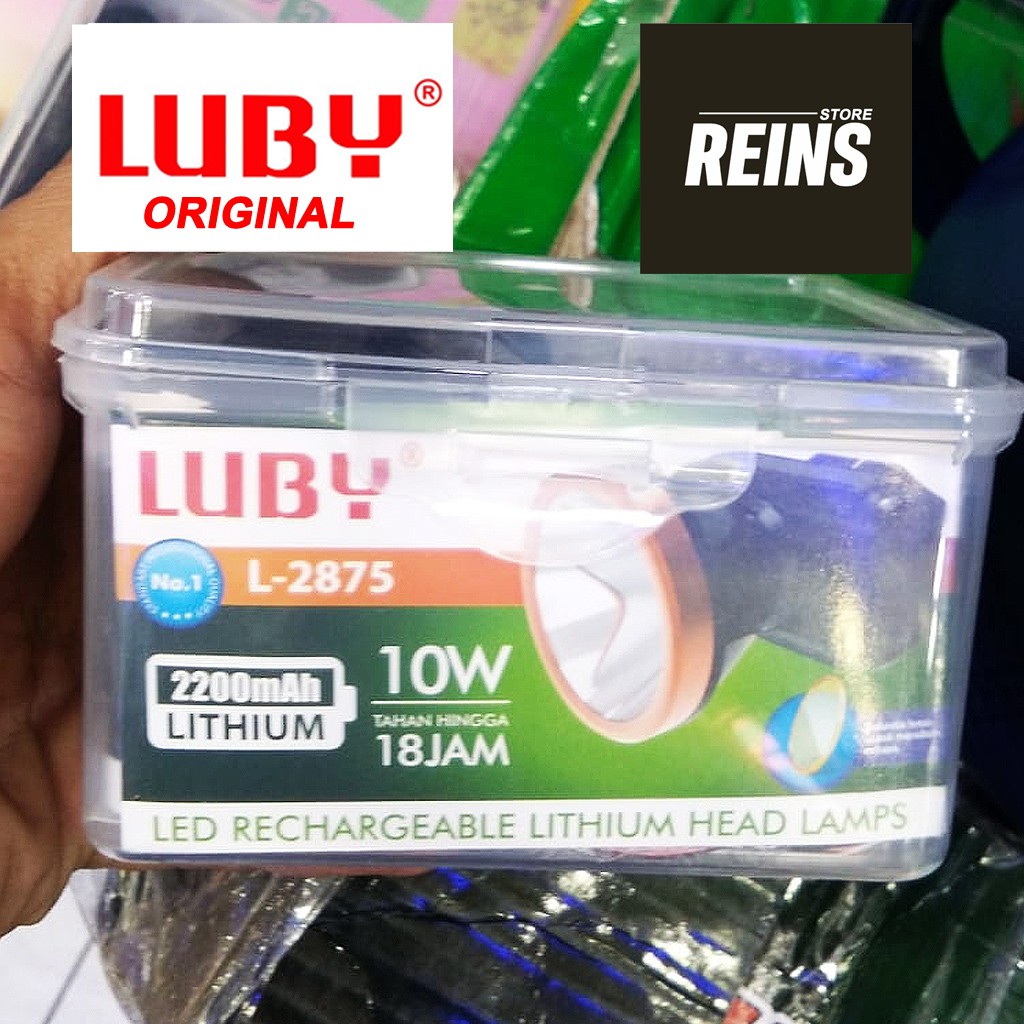 Senter Luby L-2875 Watt Original Baterai Charger