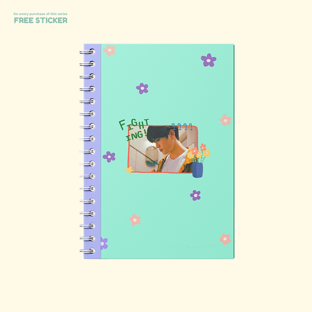 

Pastel Series 1 Kpop Korea - Notebook Planner Journal ( Custom Foto )