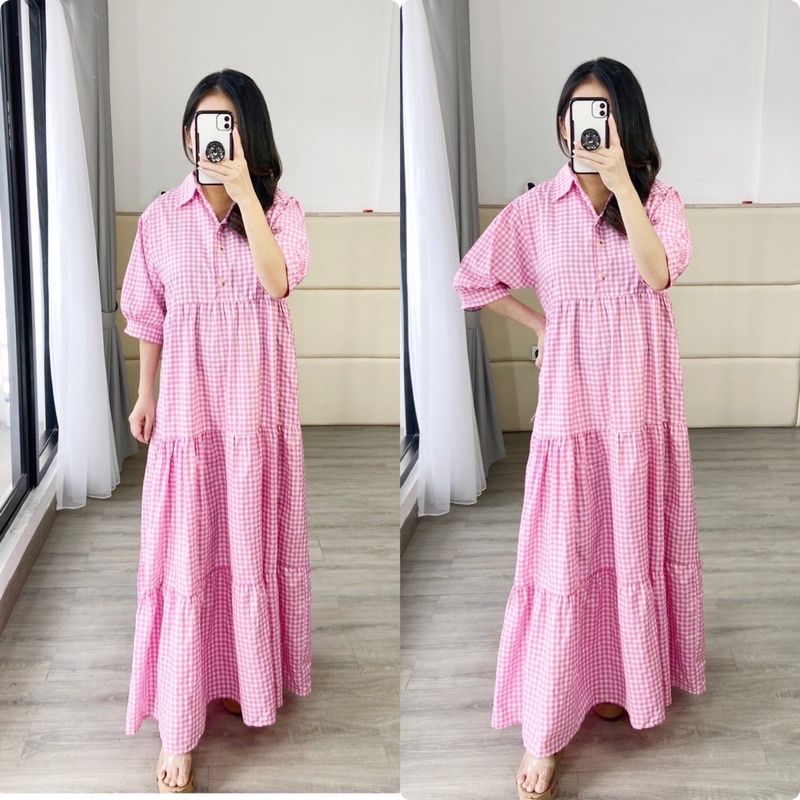 real pic maxi busui friendly / maxi fashion wanita / maxi kotak