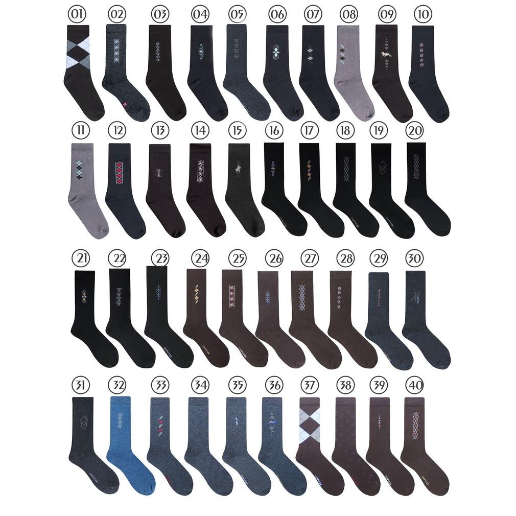 Kakamu Kaos Kaki Pria Dewasa Murah / Mansock Motif Premium Kaos Kaki Kantor Formal Mix 12 Pasang