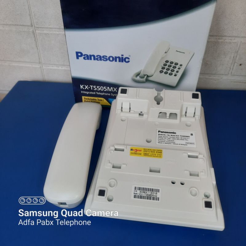 Telepon Rumah Dan Kantor Panasonic KX-TS505 MX BARU