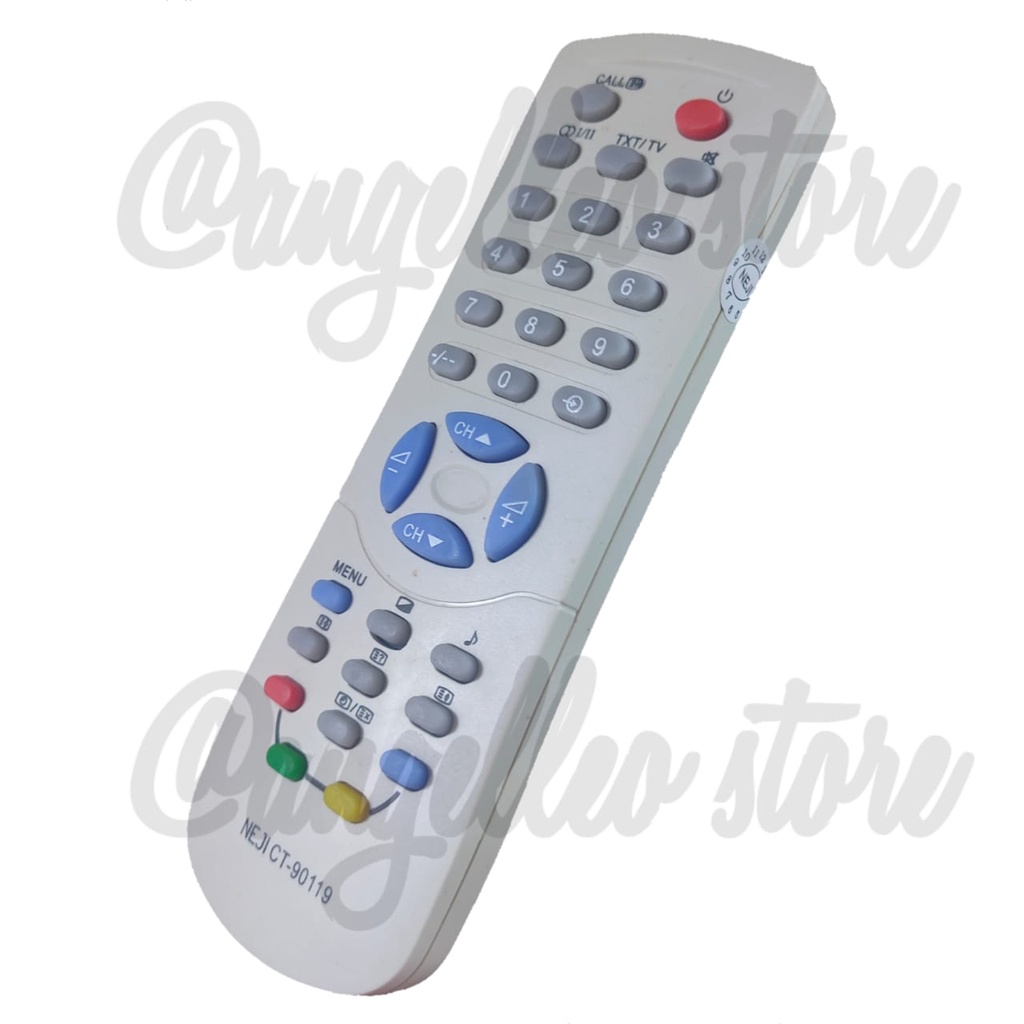 Remot TV Multi~TV Tabung~TOSHIBA~PUTIH~BARU