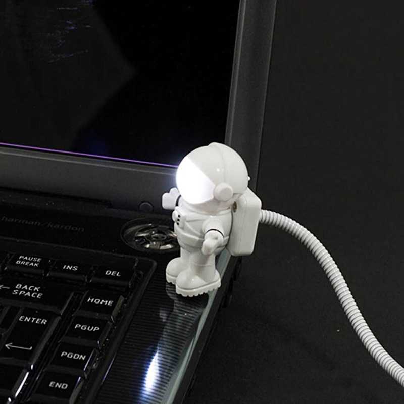 TG-DG Eshoo Lampu LED USB Night Light Lamp Flexible Spaceman Astronaut - X01