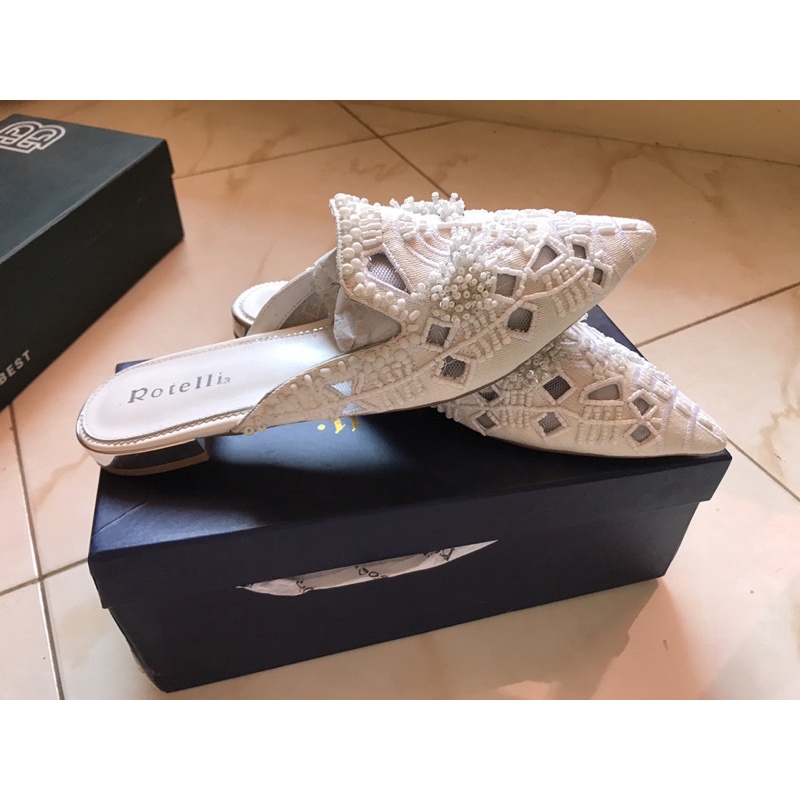 Sepatu sandal wedding rotelli
