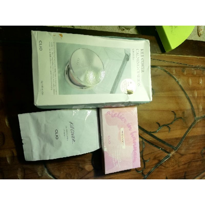 AESPA CLIO KILL COVER CALMING CUSHION SPF 40 PA++ NO 4 GINGER USED BY AESPA UNOPENED TIDAK PERNAH DI