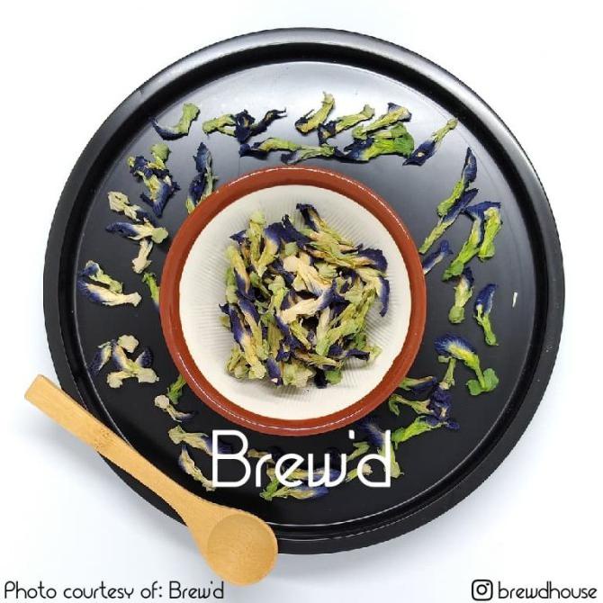 

[[BISA COD]] Teh Bunga Butterfly Pea Telang Kering Dried Flower Blue Tea 50 gr 50g TERLENGKAP Kode