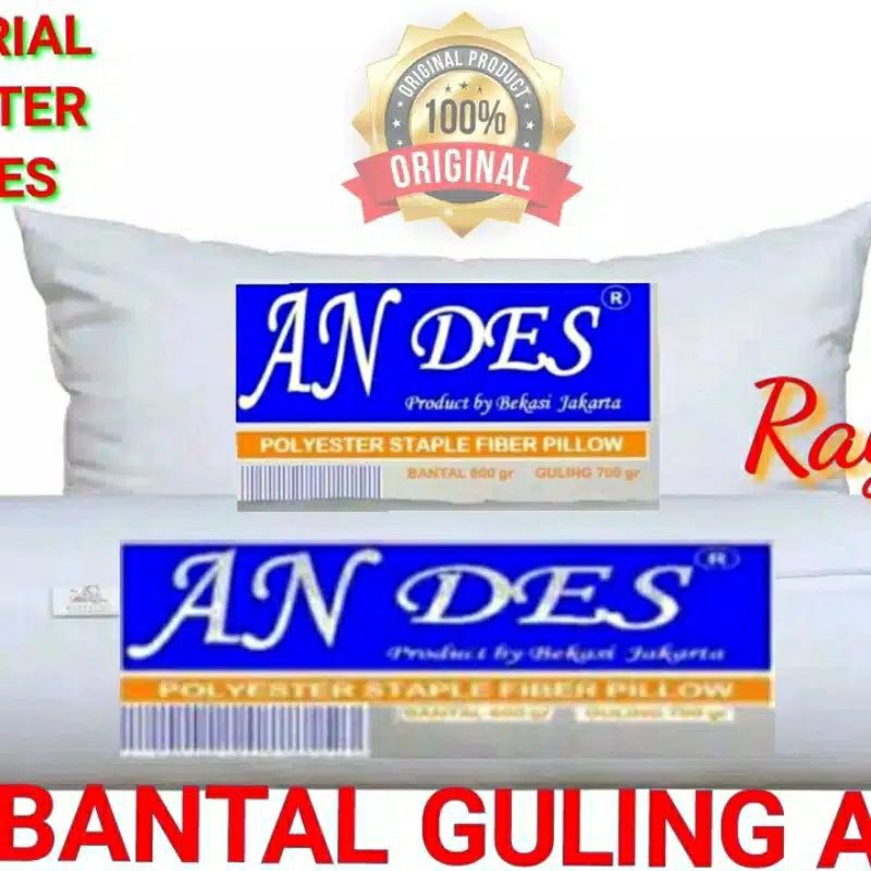 PAKET 1 Bantal 1 guling  silikon  Kualitas Hotel Berbintang 100% Original