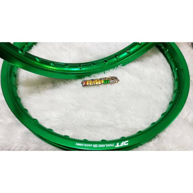 VELG DFT THAILAND RING 17 HIJAU POLOS
