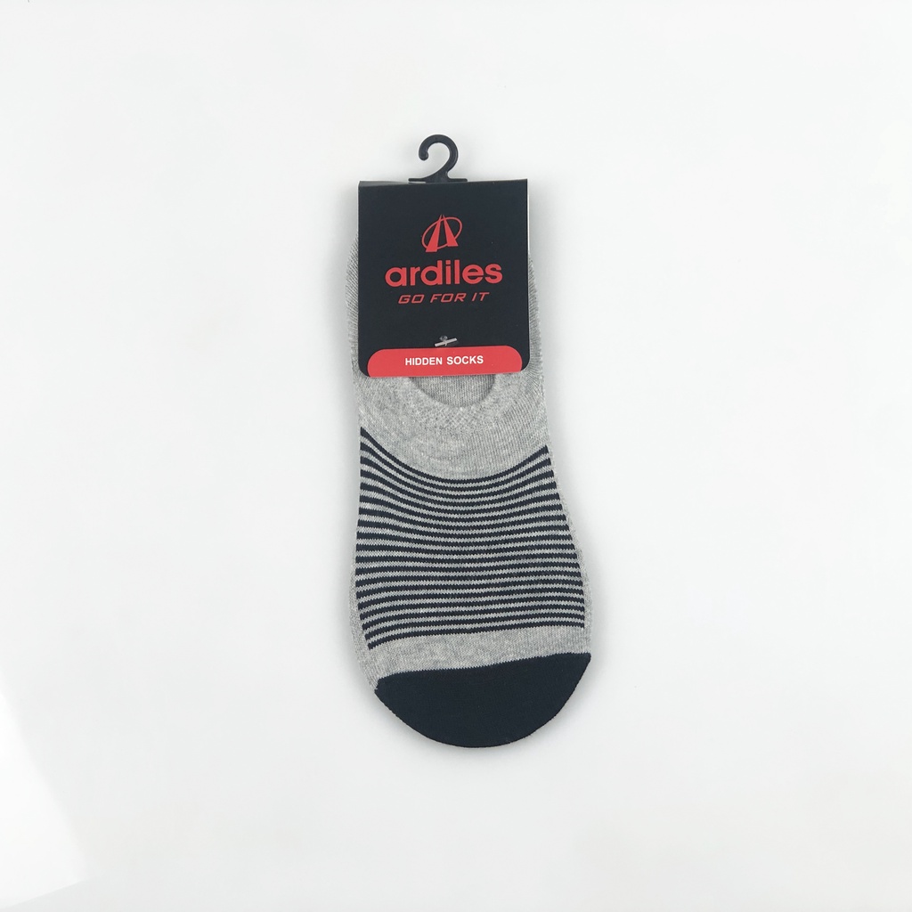 Kaos kaki Podium (NOSZ) Ardiles - Abu-abu Muda/Hitam