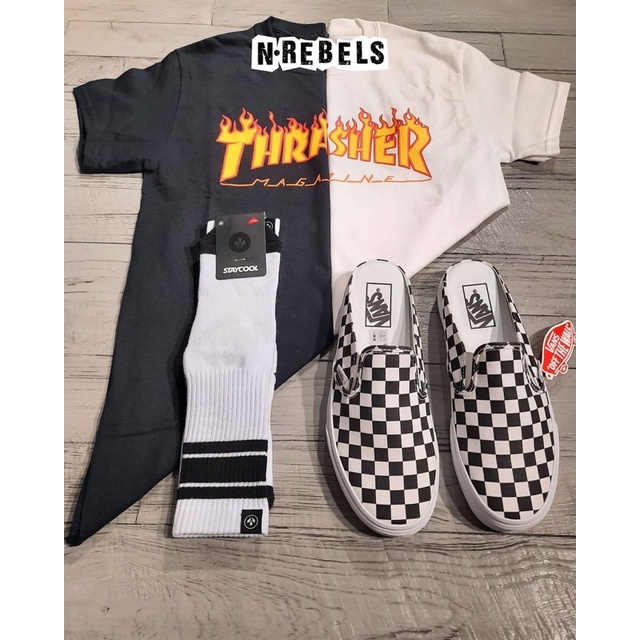 VANS Checkerboard Original (dari Toko Resmi) - Mule Series