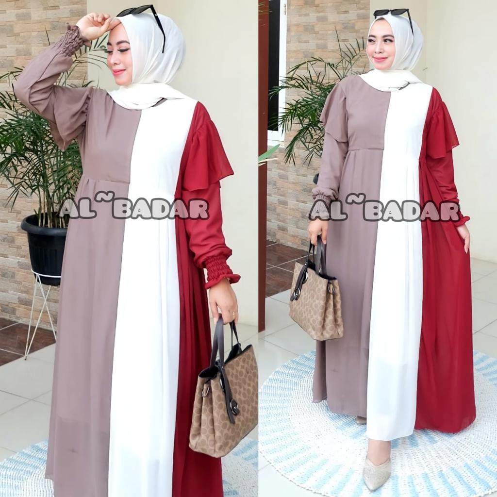 [ BISA COD ]GAMIS CERUTY BABYDOLL KOMBINASI PRIEANDLY BUSUI,GAMIS CERUTY BABYDOLL KOMBINASI MODEL TERBARU