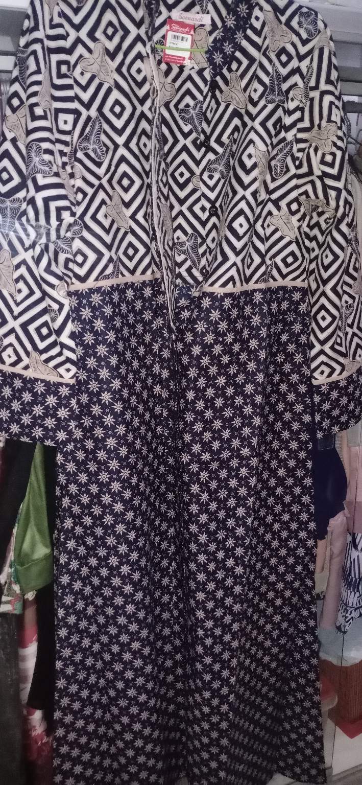 Batik Soenardi - Gamis Batik Nurisa Katun 2pt84108