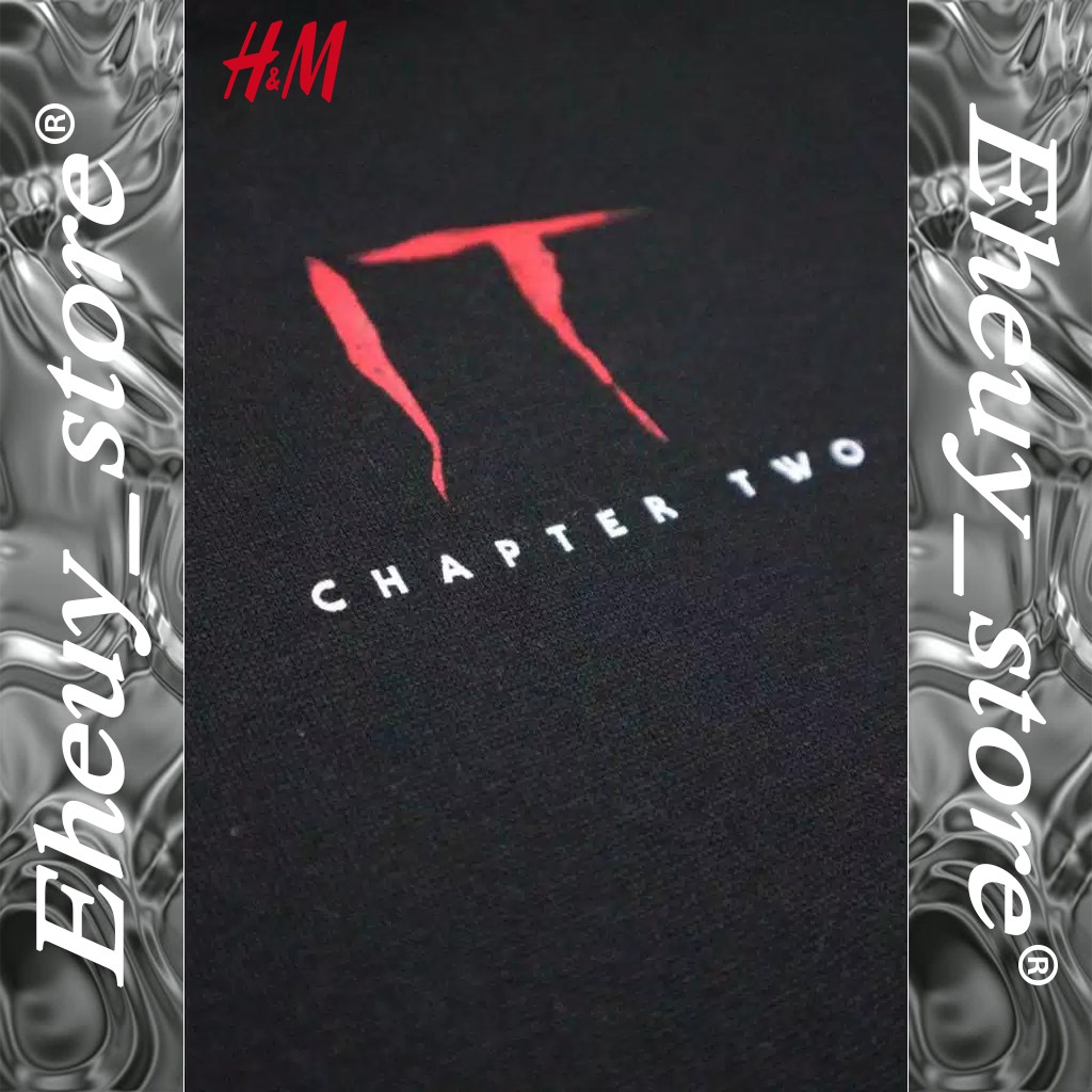 Hoodie H&amp;M IT chapter two Hoodie hnm IT series Sweater pria wanita