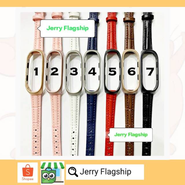 Tali Jam Tangan Strap Kulit Ladies Untuk Xiaomi Mi Band 4 / Mi Band 3