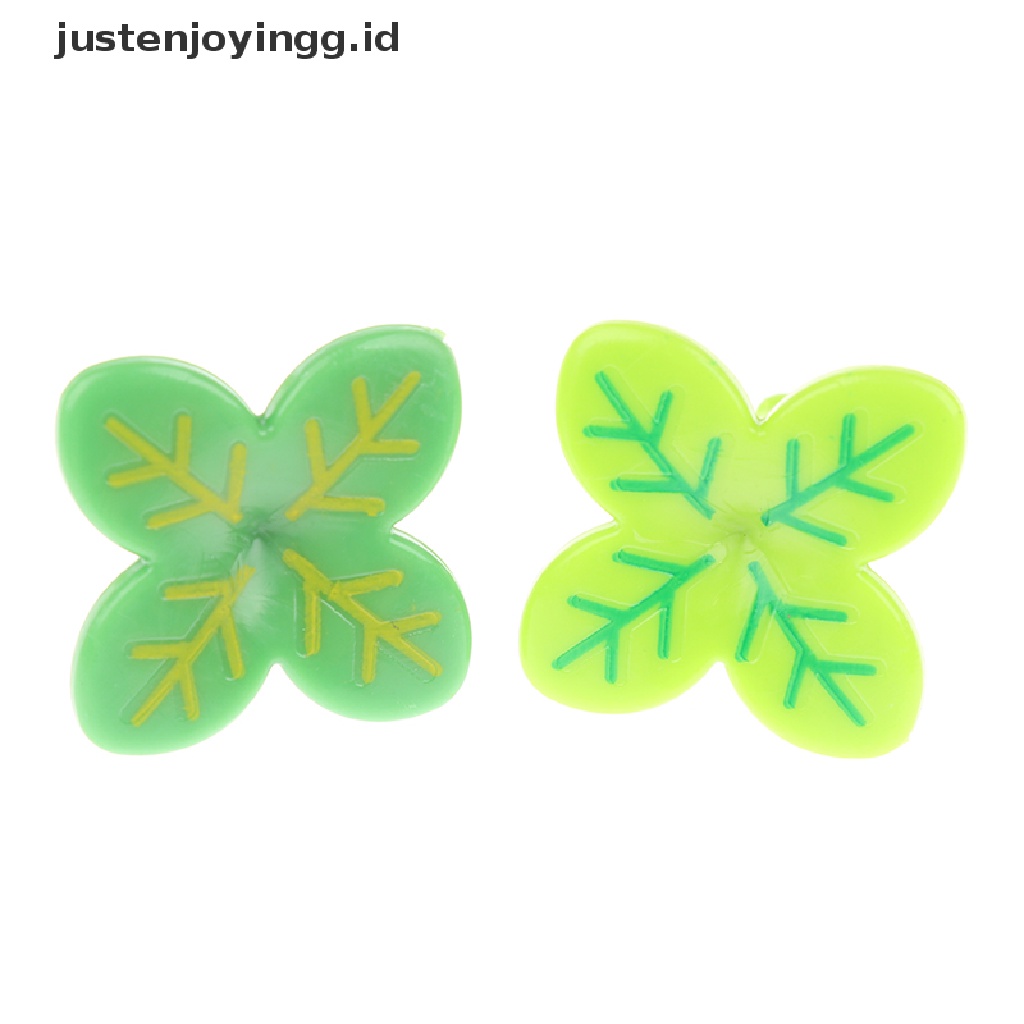 // justenjoyingg.id // 8pcs Fruit Vork Tandenstoker Bladeren Salade Tiny Vork Mini Cake Picks Voor kids ~