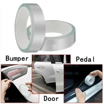 Lakban Door Guard Silikon Tape Pelindung Pintu Pedal Transparant 671