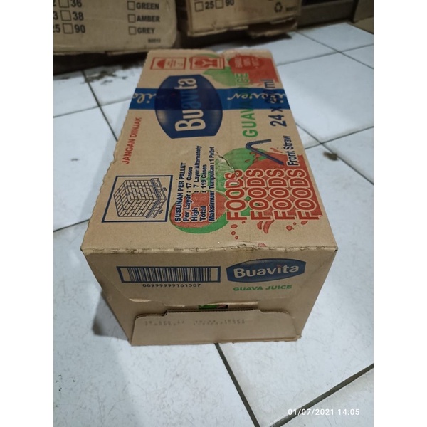 

Buavita 250 ml Jambu Leci Jeruk Mangga