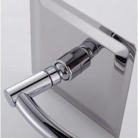 BATHE PROJECT Kepala Shower Mandi Bentuk Kotak 8 Inch Stainless Steel - Silver