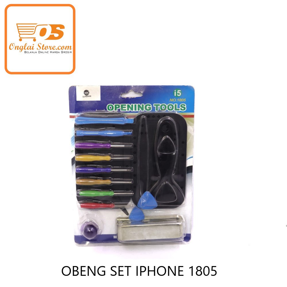 OBENG SET IPHONE 1805 (HARGA SPESIAL)