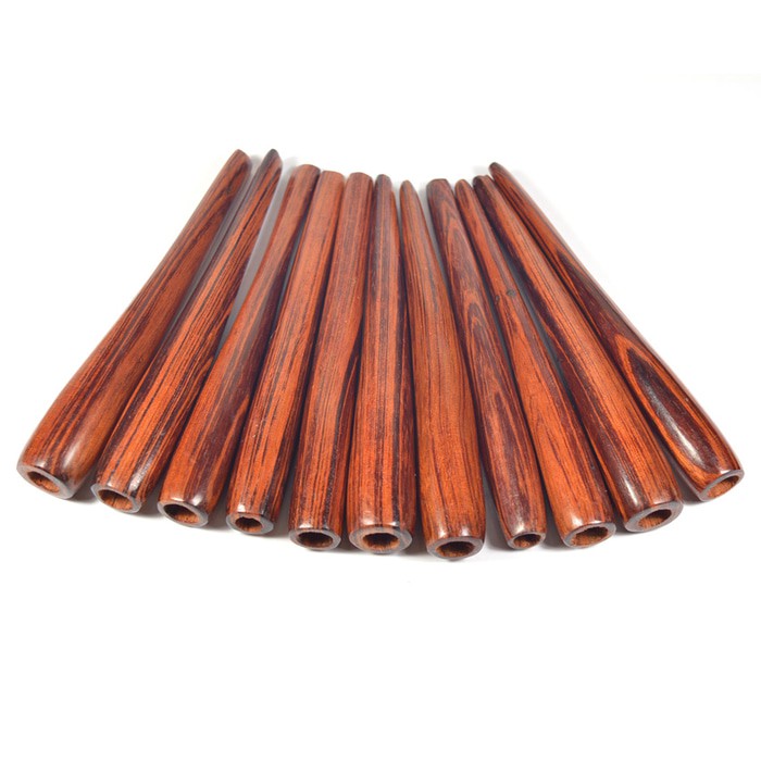 TERLARIS  Pipa Rokok Once Kayu Gaharu zebra Merah - Polos