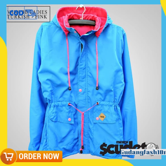 JAKET PARASUT WANITA KEKINIAN OUTDOOR