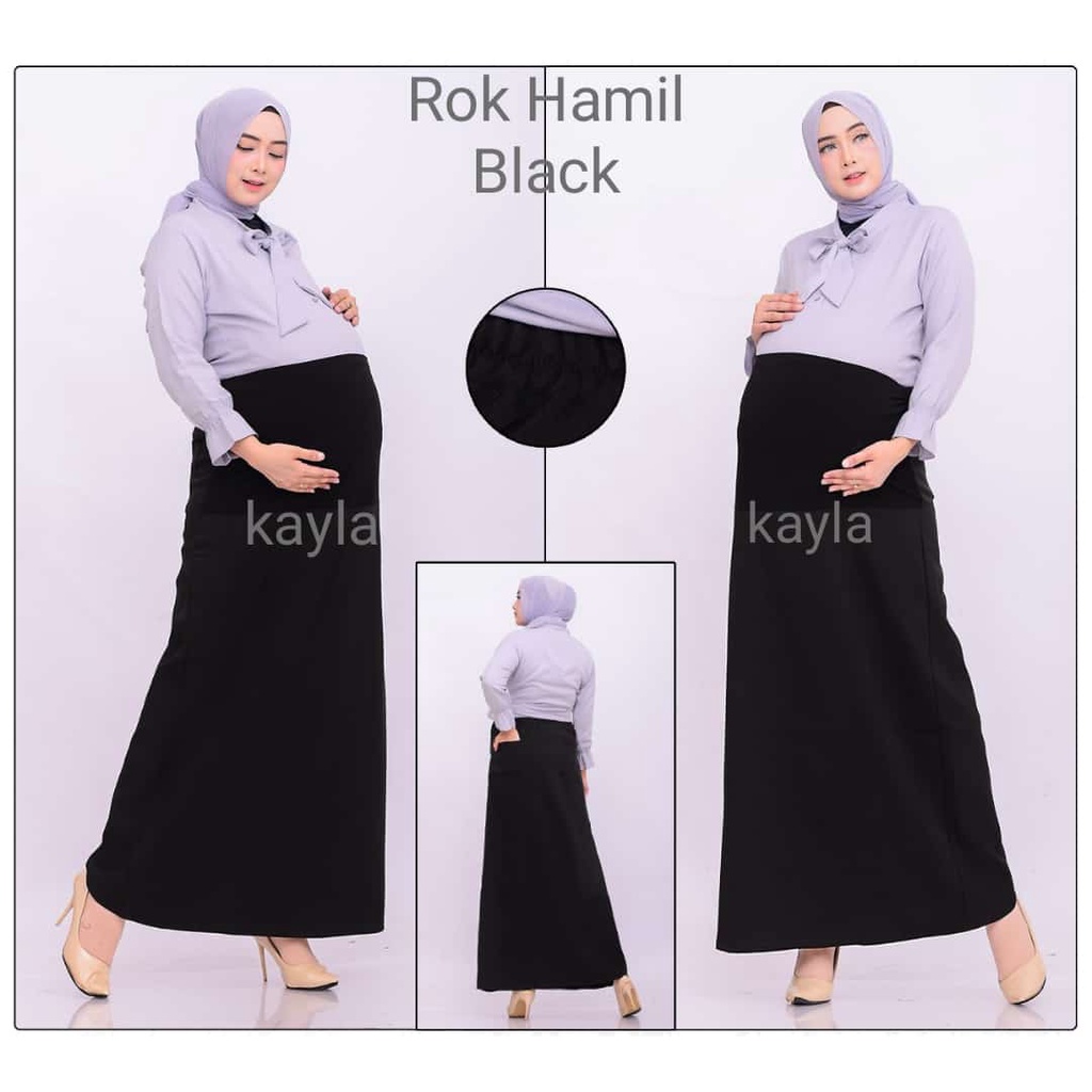 ROK PANJANG IBU HAMIL|Ready stok