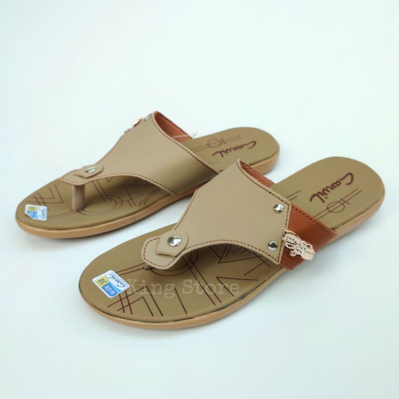 Sandal Wanita / Sandal Flat Wanita / Sandal Japit Wanita Formal