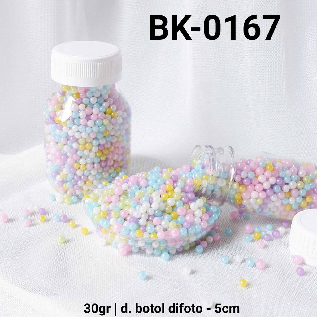 

BK-0167 Sprinkles sprinkle sprinkel 30gr 30 gram mutiara warna pastel yamama baking grosir murah sprinkles cake dekorasi mutiara trimit decoration story sprinklestory sprinklesstory sprinkle story yamama baking