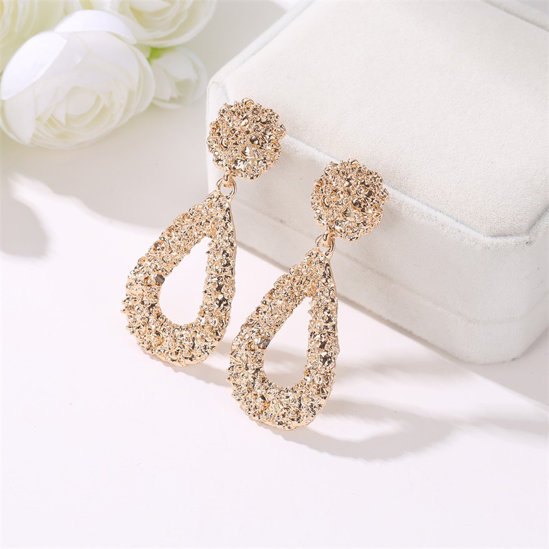 Anting Ala Korea Bentuk Tetesan Air / Anting Paduan Air Anting / Aksesoris Fashion