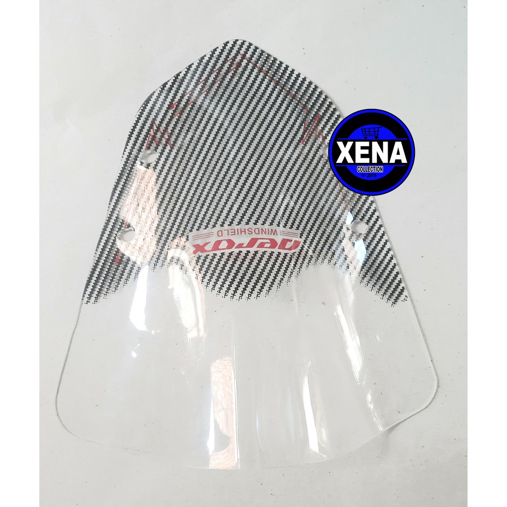 VISOR AEROX 155 CARBON / Visor Windshield Carbon Karbon Yamaha Aerox 155 Jenong Kualitas Best Import / WINDSHIELD WINSIL VISOR YAMAHA AEROX155 - MOTIF LIST KARBON 4.6