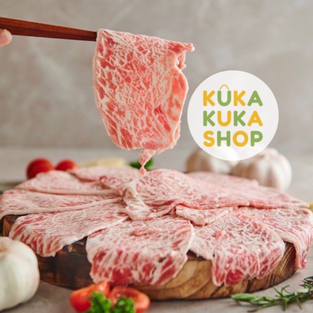 Daging Sapi Wagyu Beef Slice MB3+ Fresh Cut 250gr