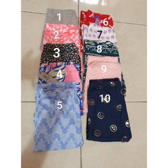 Celana Legging Anak GRISELDA Size XL  (7-8 Thn) - Celana Anak - Fashion