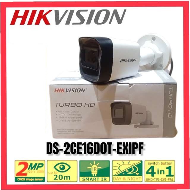 PAKET CCTV HIKVISION TURBO HD 2MP 1080P 4 KAMERA SIAP PASANG