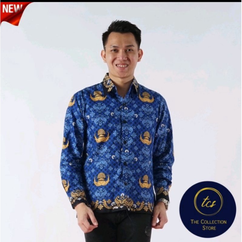 KORPRI TERBARU 2022 KERAH HITAM  // SERAGAM KORPRI TERBARU 2022 // SERAGAM KORPRI TERBARU 100% RESMI // BAJU KORPRI TERBARU PRIA DAN WANITA // BAJU BATIK KORPRI (NON FURING) SERAGAM KORPRI TERBARU 2023 PRIA DAN WANITA