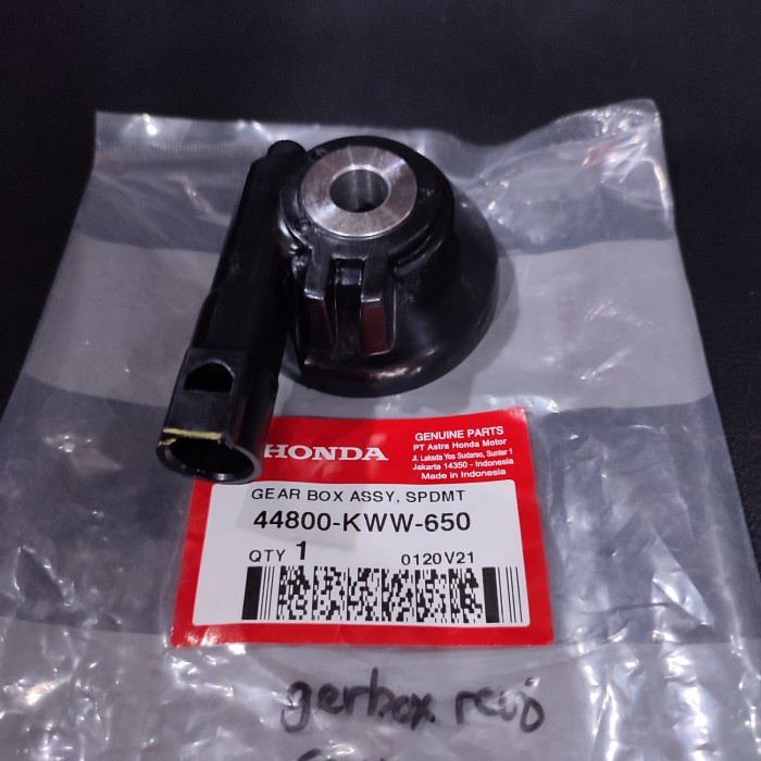 GEAR BOX SPIDOMETER REVO ABSOLUTE BLADE NEW SUPRA X 125 FI ORIGINAL