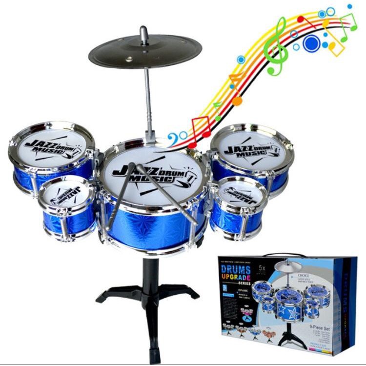 MAINAN DRUM ANAK ANAK / MAINAN DRUM SET / Jass Drum set isi 5 drum