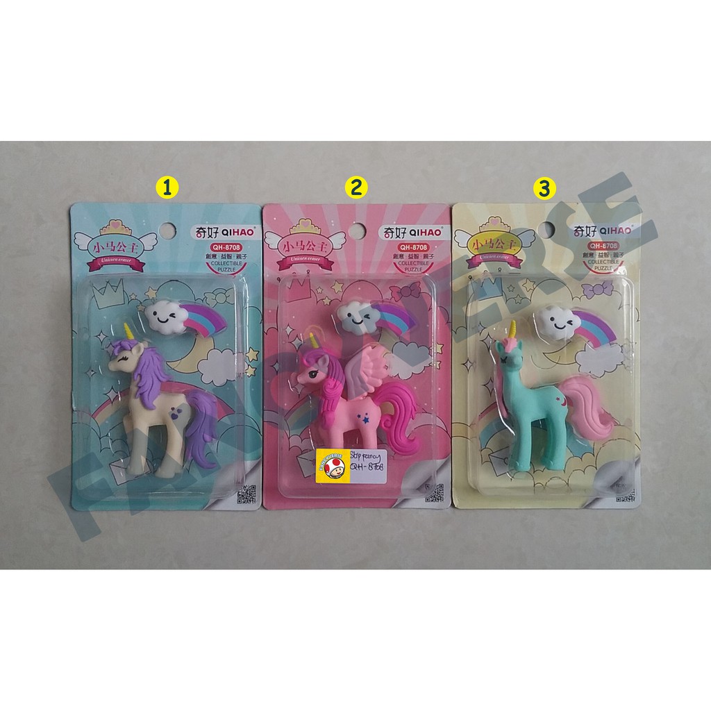 

Penghapus Pony Unicorn QH-8708 / Eraser