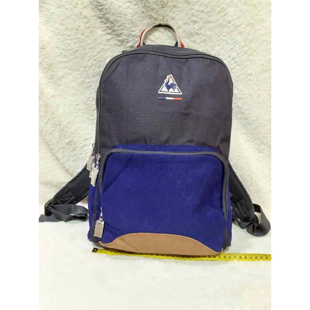Tas Second / Preloved / LE COQ Sportif Back Pack / Body Pack / Day Pack / Tas Ransel / Bekas