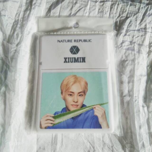 Paper oil xiumin x nature republic