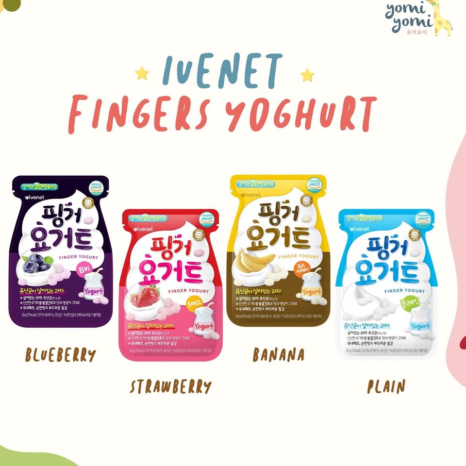 Terlaris.. Ivenet Finger Yoghurt/Yoghurt Snack/Snack bayi