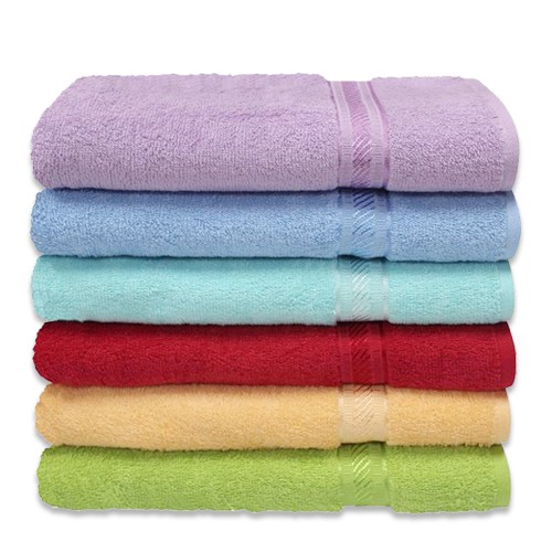Handuk Mandi Anak Remaja Dewasa Ukuran Sedang 50x100cm Warna Warni Menyerap Air