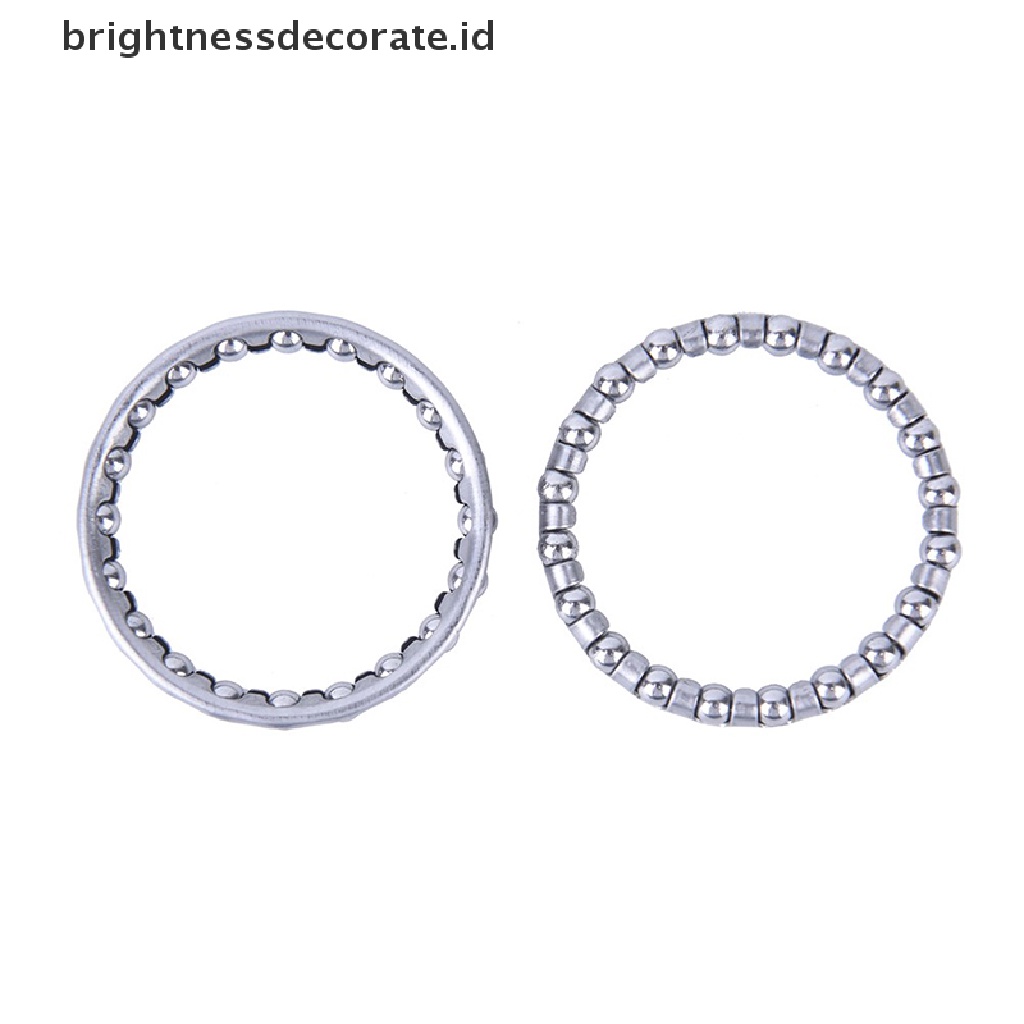 (Birth) 2pcs Ball Bearing Headset Sepeda Ukuran 4mm Dengan 20 Bola