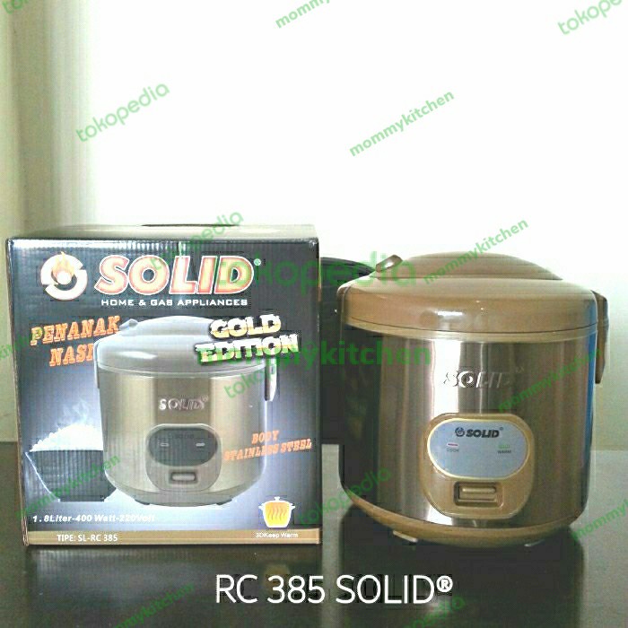 SOLID Rice cooker  RC 385 lotus 1,8liter - 3in1