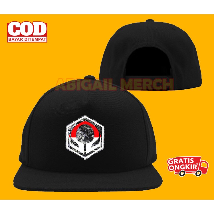 TOPI SNAPBACK LOGO HEXOM KEREN