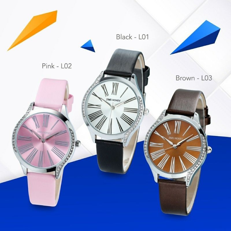 JAM TANGAN JIMS HONEY 8125 Wanita Cewek Ori JH